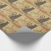 Französische Postkartenverpackungspapier Geschenkpapier (Ecke)