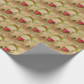 Französische Postkartenverpackungspapier Geschenkpapier (Ecke)