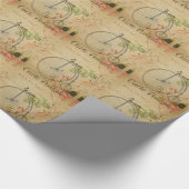 Französische Postkartenverpackungspapier Geschenkpapier (Ecke)