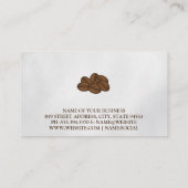 Französische Presse | Coffee Visitenkarte (Rückseite)