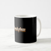 Französische Presse Kaffeetasse (VorderseiteRechts)