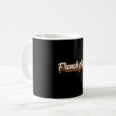 Französische Presse Kaffeetasse (Vorderseite Links)