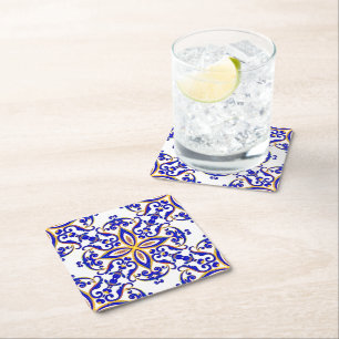 Französische Provinz Rechteckiger Pappuntersetzer