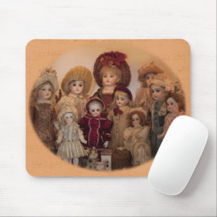 Französische Puppen und Freunde Mousepad