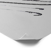 Französische Quarterstraße Poster (Ecke)