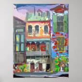 Französische Quarterstraße Poster (Vorne)