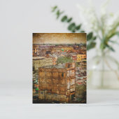 Französische Quartertexturen Postkarte (Stehend Vorderseite)