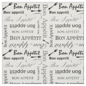 Französische RestaurantBon Appetit Stoff (Muster)