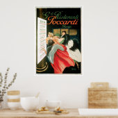 Französische Restaurants Vintage Küche Poster (Küche)