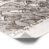 Französische Revolution - Cartoon Poster (Ecke)