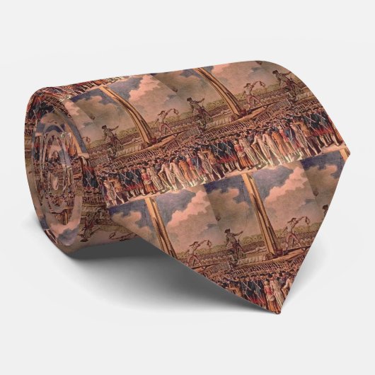 Französische Revolution Krawatte (Gerollt)