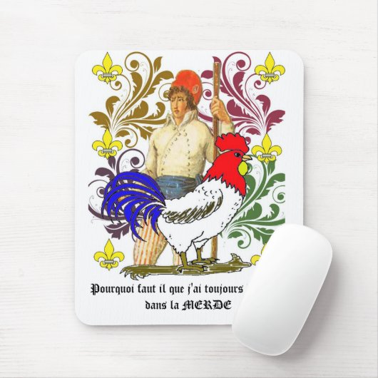 Französische Revolution Mousepad (Mit Mouse)