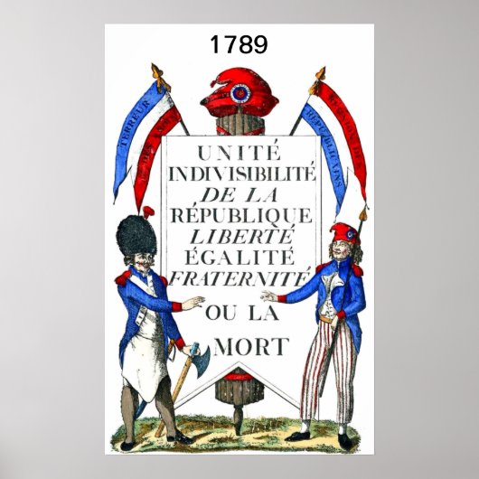 Französische Revolution Poster (Vorne)