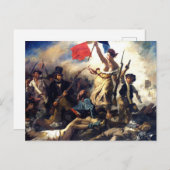Französische Revolution Postkarte (Vorne/Hinten)