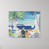Französische Riviera Leinwanddruck (Vorderseite)