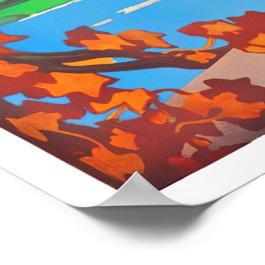 Französische Riviera Poster (Ecke)