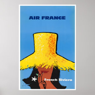 Französische Riviera Poster Frankreich Reise Kunst