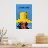 Französische Riviera Poster Frankreich Reise Kunst (Küche)
