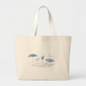 Französische Riviera-Tasche Jumbo Stoffbeutel (Vorne)