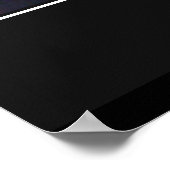 Französische Riviera Vintag Retro Print Poster (Ecke)