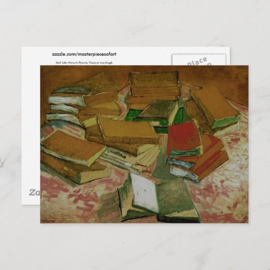 Französische Romane (F358) Van Gogh Fine Art Postkarte (Vorne/Hinten)