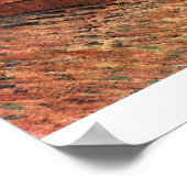 Französische Romane und Glas mit Rose - van Gogh Poster (Ecke)