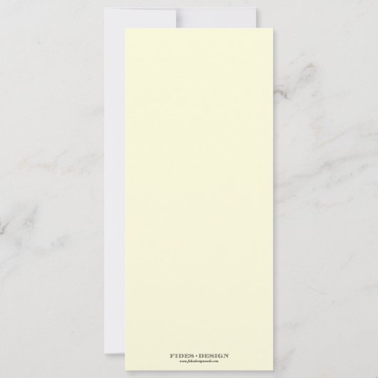 Französische Romantik Eiffel Tower formale Ball pr Einladung (Rückseite)