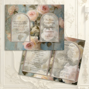 Französische Rose Floral Elegantes klassisches Hoc