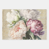 Französische Rose für Billardkunst Geschenkpapier Set (Vorderseite)