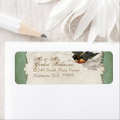 Französische Rose liebt Vögel Vintage Spitze - App (Insitu)