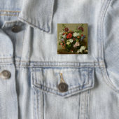 Französische Rosen und Pfingstrosen, 1881 Button (Beispiel)