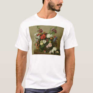 Französische Rosen und Pfingstrosen, 1881 T-Shirt
