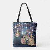Französische Royals, die unter die funkelnden Tasche (Rückseite)