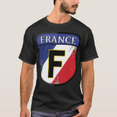 Französische Schilde T-Shirt (Vorderseite)