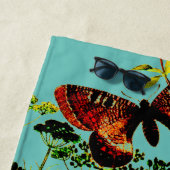 Französische Schmetterlinge Strandtuch (Beispiel)