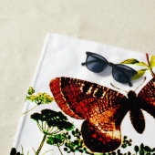 Französische Schmetterlinge Strandtuch (Beispiel)