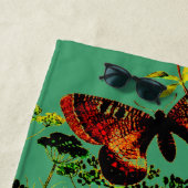 Französische Schmetterlinge Strandtuch (Beispiel)