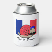 Französische Schnecke am Bastille Day Dosenkühler (Kanne Rückseite)