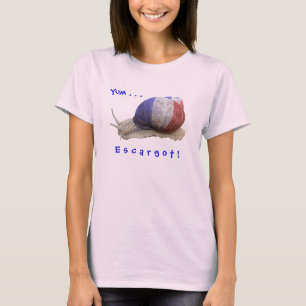 französische Schnecke, Yum…, E s c ein r g O t! T-Shirt