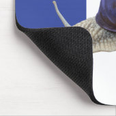 Französische Schneckeflagge Mousepad (Ecke)