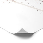 Französische Schokolade Fancie Poster (Ecke)