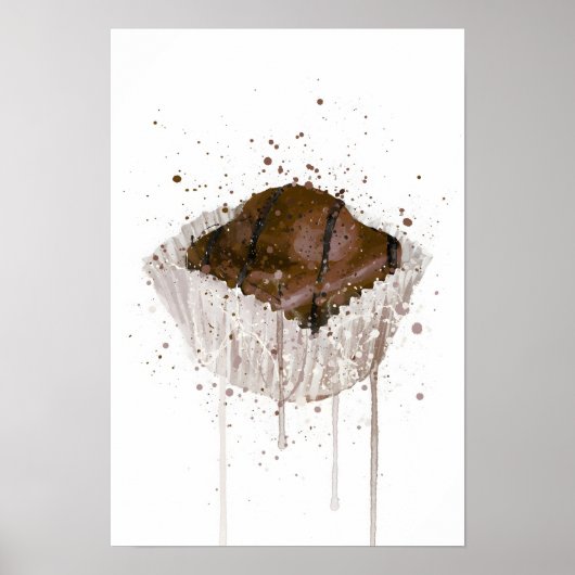 Französische Schokolade Fancie Poster (Vorne)