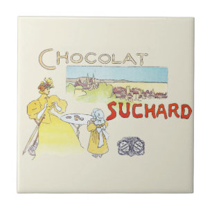 Französische Schokolade viktorianische Zuckerbonbo Fliese