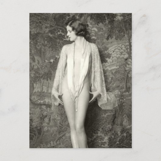 Französische Schönheitskarte Anfang der 1900er Jah Postkarte (Vorderseite)