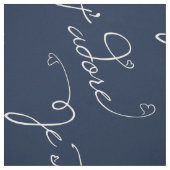 Französische Schrift Stoff (Muster)