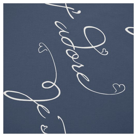 Französische Schrift Stoff (Muster)