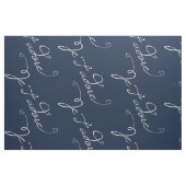 Französische Schrift Stoff (Fat Quarter (45,7 x 55,9 cm))