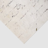 Französische Script-Wildblume Dragonfly Daisy Deco Seidenpapier (Detail)