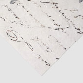 Französische Script-Wildblume Dragonfly Decoupage Seidenpapier (Detail)