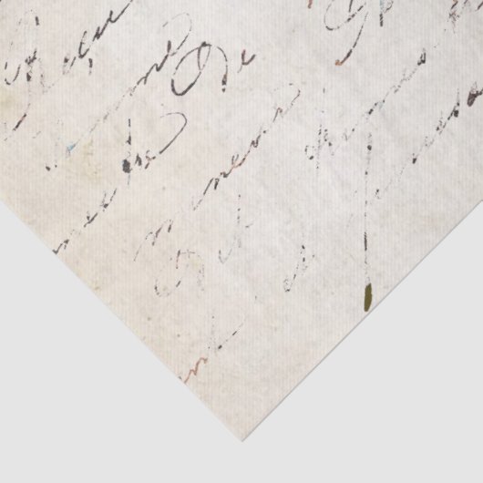 Französische Script-Wildblume Dragonfly Decoupage Seidenpapier (Detail)